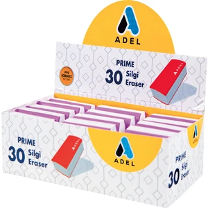 Silgi Prime Canlı Renkler 30 Lu (1 Paket 30 Adet)