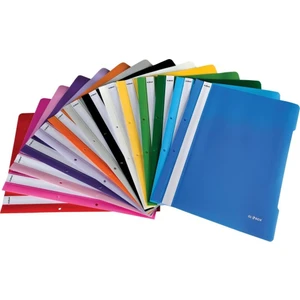 Telli Dosya Plastik A-4 Lila 50 Li (1 Paket 50 Adet)