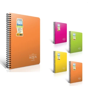 Aqua Spiralli Pp Kapak Neon Renkler A6 Defter 80-1 3-1915000-2011