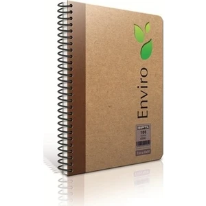 Enviro A-4 Spiralli Sert Kapak Defter 100-0