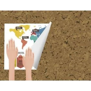 Mantar Pano Yapışkanlı 58X46 Cm Kahverengi 4-2302300-5001