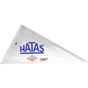 Hatas Gönye Ögrenci Tipi 30 Cm 60 Derece 0801