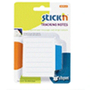 Hopax Stickn Yapışkanlı Not Kağıdı 70X70 Mm Sep. Beyaz-Mavi 4-2148500-5001