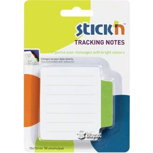 Hopax Stickn Yapışkanlı Not Kağıdı 70X70 Mm Sep. Beyaz-Yeşil 4-2148600-5001