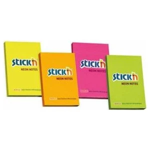 Hopax Stickn Yapışkanlı Not Kağıdı 76X76 Mm Fancy-4 Seri 30 Yaprak 4-2173000-5001