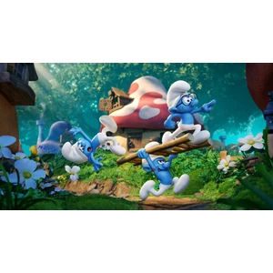 Laço Puzzle Şirinler 130 Parça Srn5065