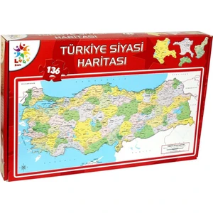 Laço Puzzle Siyasi Harita Kutulu Lcsh-002