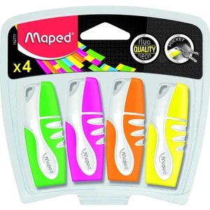 Maped 742777 Mini Fosforlu Kalem 4 Lü Set