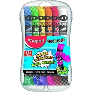 Maped Guaj Boya Ana Renk 6X75 Ml Karton Kutu 810011