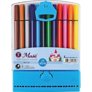 Trio Keçeli Kalem 12 Renk Pvc Bktc12-P