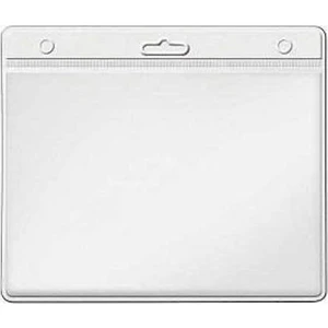 304 Yaka Kartı Poşeti 10.5 X 11 Cm Şeffaf 100 Lü (1 Paket 100 Adet)