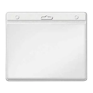 306 Yaka Kartı Poşeti 11,7 X 11 Cm Şeffaf 100 Lü (1 Paket 100 Adet)