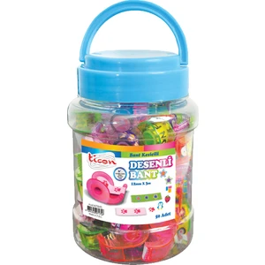 Desenli Bant Kesicili Bant 12X3 Mt. 50 Li 167845 (1 Paket 50 Adet)