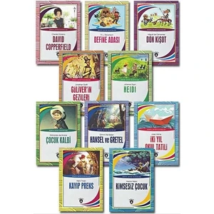 Dünya Çocuk Klasikleri Set 1 - 10 Kitap