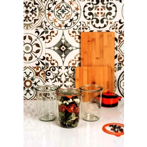 Weck 850 ml Mold Uzun Kavanoz Set (3 Adet) 743