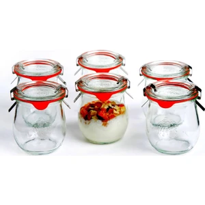 Weck 220 ml Lale Kavanoz Set (6 Adet) 762