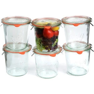 Weck 580 ml Mold Uzun Kavanoz Set (6 Adet) 742