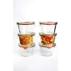 Weck 370 ml Mold Kısa Kavanoz (6 Adet) 741