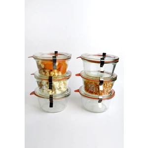 Weck 290 ml Mold Kısa Kavanoz Set (6 Adet) 740