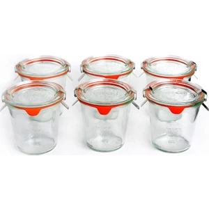 Weck 290 ml Mold Uzun Kavanoz Set (6 Adet) 900