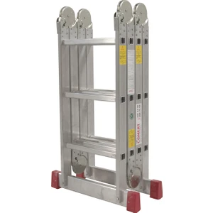 4 Kırmalı 3 Basamaklı Kırmalı Akrobat Merdiven