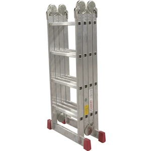 4 Kırmalı 4 Basamaklı Kırmalı Akrobat Merdiven