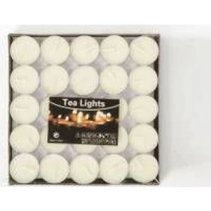 Parti Dolabı 50 Adet Beyaz Tealight Mum Sevgiliye Sürpriz