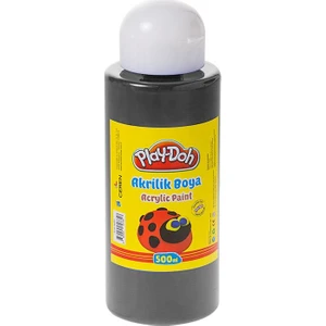 Akrilik Boya 500 Ml Siyah PLAY-AK006