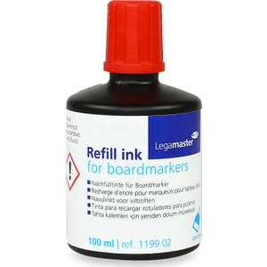 Beyaz Yazı Tahtası Kalemi Yedek Mürekkebi 100ml Kırmızı