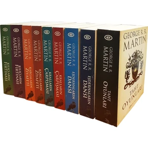 Taht Oyunları - Ejderhaların Dansı - Kralların Çarpışması - Kargaların Ziyafeti - 9 Kitap - George R. R. Martin