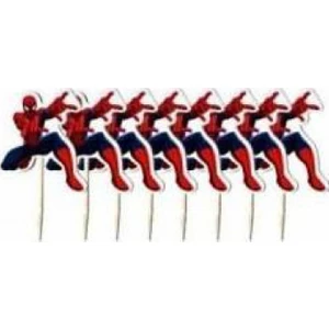 Parti Dolabı 20Li Spiderman Lisanslı Kürdan Örümcek Adam Konsept Kürdanlar