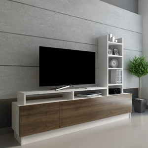 - Efes Tv Ünitesi Beyaz Ceviz 1015