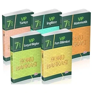 Editör Yayınları 7. Sınıf Vıp Soru Bankası Seti Yayınevi