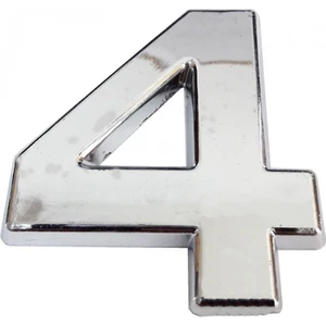Krom Yapışkanlı 4 Rakamı 5 cm