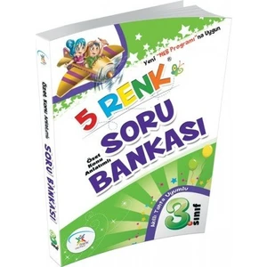 5 RENK YAYINEVİ 3.Sınıf Özet Konu Anlatımlı Soru Bankası