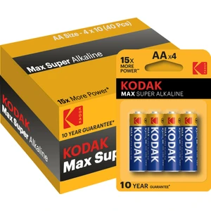 Max 40 Adet Alkalin Kalem Pil