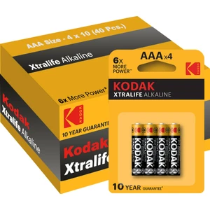 Xtralife 40 Adet Alkalin İnce Pil