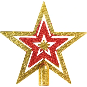 PartiBulutu Yılbaşı Yıldız Çam Tepelik Altın 14 cm
