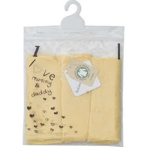 Babies These Days 3'lü Paket Organik Sarı Müslin Ağız Mendili