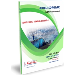 İlkumut Aöf - Temel Bilgi Teknolojileri - I