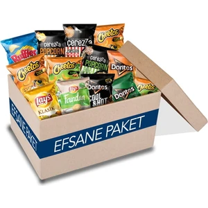Fritolay Efsane Atıştırmalık Paketi (13 Çeşit Cips)