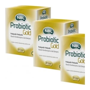 Nbl Probiotic Gold 20 Saşe 3'lü Paket