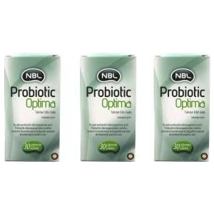 Nbl Probiotic Optima 30 Çiğneme Tableti 3'lü Set