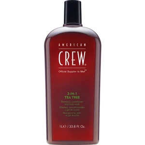 American Crew 3 İn 1 Çay Ağacı Özlü Erkek Şampuanı 1000 ml
