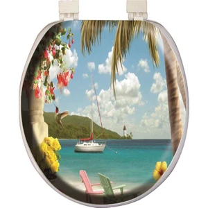 Classic Süngerli Klozet Kapağı  Desen 1203