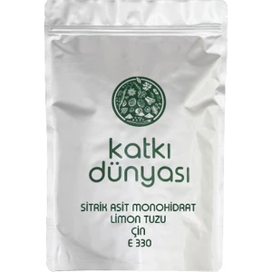 Katkı Dünyası Sitrik Asit Monohidrat (Limon Tuzu) Çin E330 100 gr