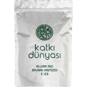 Katkı Dünyası Allura Red (Bayrak Kırmızısı) E129 (Toz Gıda Boyası) 1 kg