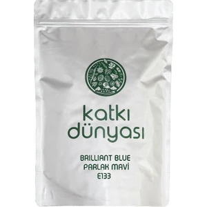 Katkı Dünyası Brilliant Blue (Parlak Mavi) E133 (Toz Gıda Boyası) 1 kg