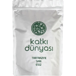 Katkı Dünyası Tartrazine (Sarı) E102 (Toz Gıda Boyası) 1 kg