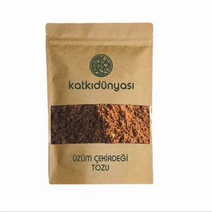 Katkı Dünyası Üzüm Çekirdeği Tozu 100 gr